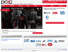 Tablet Screenshot of pcic-europe.com